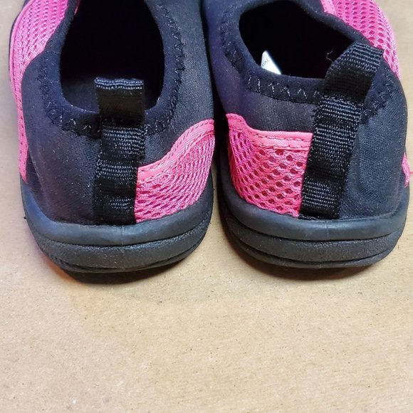 Aqua Shoes Size M (1-2) Black/Pink - Picture 4 of 5